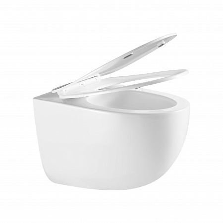 Подвесной унитаз безободковый Terminus Енисей Monolit 560х390 белый Тверь - фото 7