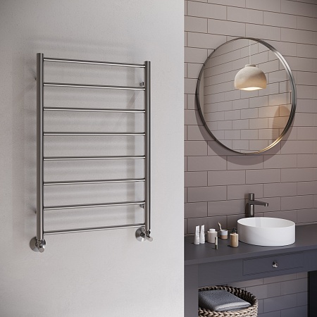 Аврора П8 500х800 Полотенцесушитель TERMINUS Оружейная сталь Тверь - фото 3