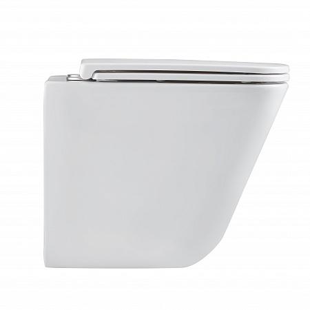 Подвесной унитаз безободковый Terminus Ватикан Monolit 490х340 белый Тверь - фото 4