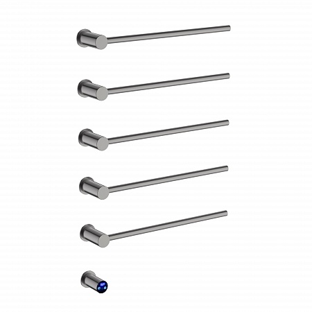 Аккорд П5 500х800 электро Полотенцесушитель TERMINUS Оружейная сталь Тверь - фото 1