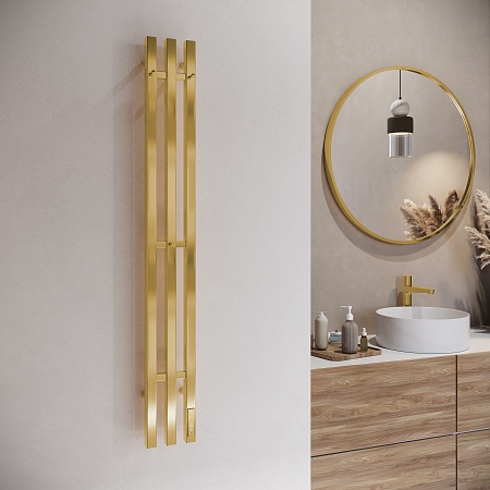 Стойка электро TRES проф1200 TERMINUS Брашированное золото Тверь - фото 3