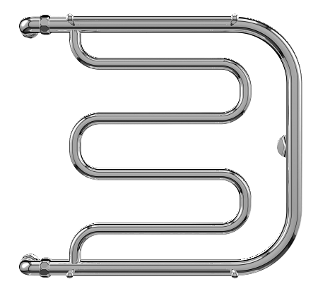 Фокстрот AISI 32х2 600х700 Полотенцесушитель  TERMINUS Тверь - фото 2