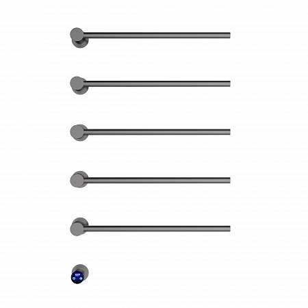 Аккорд П5 500х800 электро Полотенцесушитель TERMINUS Оружейная сталь Тверь - фото 2